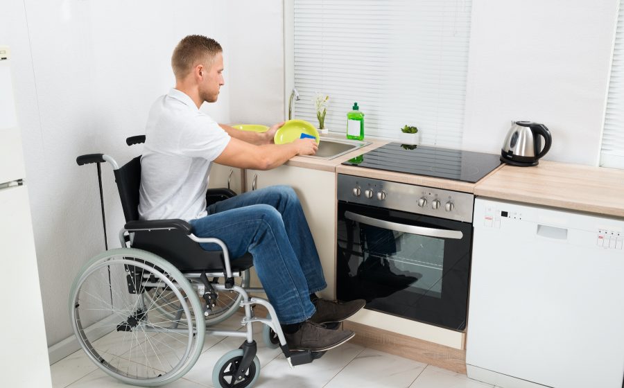 Wheelchair kitchen
